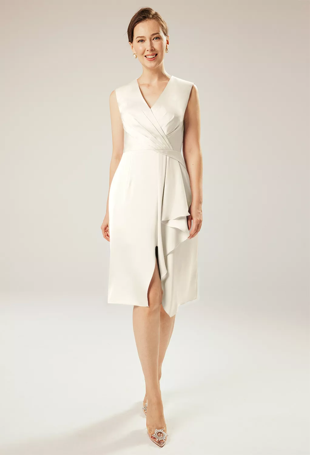 AW Peggy Ivory  Spring Mother of The Bride Dresses